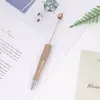 Plumas de Cuentas de Colores, Plumas Creativas para Bolígrafo DIY con Cuentas, Lindos Bolígrafos de Tinta de Gel con Gradiente de Color Macarrón Multicolor, Al por Mayor en Stock