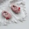 Suministro Directo de Fábrica Zapatos de Bebé para Otoño e Invierno Zapatos para Bebés y Niños Pequeños Zapatos Cálidos de Algodón Estilo Coreano Zapatos de Peluche Zapatos de Princesa Zapatos de Bebé