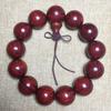 Atacado África Zâmbia pulseira de sândalo vermelho lobular contas de madeira pulseira de sândalo sangue de Vênus contas de rosário fornecimento de fábrica