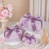 Caja de Regalo Estrella Brillante Día de San Valentín Caja de Regalo Romántica con Lazo Caja Vacía Boda Compromiso Caja de Dulces para Boda