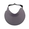 Novo Chapéu de Sol com Topo Aberto Versátil para Uso Externo para Homens e Mulheres Verão Sem Marcação Peça Única Chapéu de Sol Dobrável Chapéu de Sol de Aba Larga