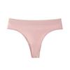 Tanga de algodón sin rastro, ropa interior sin costuras de cintura baja para mujer, talla grande, alta elasticidad, comercio exterior, ropa interior de mujer con horquilla alta en forma de T
