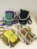 Bolsa Cruzada de Hombro Único para Deportes al Aire Libre Shuai Mi Jia 2026 Verano Nueva Moda Cordón Elegante Bolsa para Botella de Agua Bolso Elegante para Teléfono