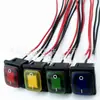 Certificação US ETL Interruptor de Navio KCD4 Quatro Pinos Duas Posições Interruptor Basculante 16A250V Interruptor de Alimentação com Fio