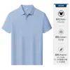 Camisa Polo de Solapa Camiseta con Logo Estampado Publicidad Camisa Cultural 7A Algodón Mercerizado Antibacterial Ropa de Trabajo Grupal Bordado Mayoreo