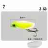 [Ninfas Sándwich de Caparazón Blando] Cebo de Insecto Japonés Micro Cebo Cebo Falso Lápiz Flotante Mino Boca de Caballo Mudo Verde Ligeramente