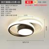 Luz de Techo para Pasillo Nórdico Moderna Simple Pasillo Balcón Luz para el Hogar Celebridad Cibernética Entrada Lujo Ventana Lámparas de Arte en Hierro