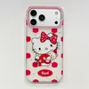 La nueva funda de teléfono de diamante de color claro KT cat de Koyi es adecuada para iPhone 17 Pro Max, linda para Apple 16, 15 y 14
