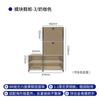 Gabinete Modular Usado Aparador de Acero Inoxidable Fábrica Ins Gabinete de TV Minimalista Moderno Arcón