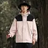 Chaqueta cortavientos con capucha funcional para exteriores, estilo japonés de trabajo, holgada, para primavera y otoño 2026, para hombre y mujer, abrigo de moda para parejas