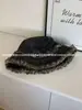 Sombrero de Pescador Cubo de Mezclilla Lavada Estilo Japonés de Nicho Desgastado para Mujer, Hace que la Cara se Vea Más Pequeña, Protector Solar Sombrero Vaquero