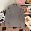 Camiseta térmica de terciopelo de doble cara para otoño e invierno, cuello alto cálido, manga larga para hombre, estilo coreano, prenda interior, top versátil