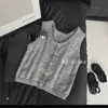 Nuevo Conjunto de Primavera y Otoño para Niñas: Conjunto para Niña con Camisa a Cuadros, Camisa Holgada Estilo Coreano con Mangas de Burbuja y Chaleco, Conjunto de Dos Piezas, Moderno