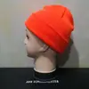 Gorro de tricô de cor sólida chapéu da moda masculino e feminino chapéu Harajuku fluorescente gorro de lã cor doce outono e inverno atacado de fábrica