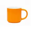 Taza de Cerámica Personalizada con Esmalte de Color, Taza Doméstica Naranja Mate, Taza de Recuerdo, Alto Valor Estético, Taza de Café Nórdica