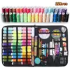 Caja de Kit de Costura Portátil, Herramientas de Costura para el Hogar, Juego de Kit de Costura de 10 Piezas, Juego de Herramientas de Costura, Caja de Kit de Costura