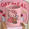 Taza de Dibujos Animados de Cumpleaños Katie Taza de Alto Valor de Color Taza de Cerámica Ins Taza de Agua Linda para Niñas Taza de Cerámica