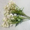 Flor de Paulownia Artificial Pequena Mais Vendida Decoração de Mesa para Casa Buquê Floresta de Flores de Paulownia Artificiais Estilo Floresta Decoração para Celebração de Casamento