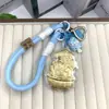 Novo Produto Ouro Puro 999 Pinheiro da Fortuna Gato da Sorte Cordão para Celular Chaveiro com Pingente Dourado Pingente de Bolsa Presente