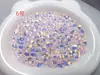 Broca Satélite de Agujero Único 8mm Broca de Vidrio de Cristal Platillo Volador Color Mágico Electroplateado Accesorios de Ropa con Cuentas DIY