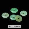 Jingdian Joias Pingente da Paz de Cristal Branco Natural Joias DIY Pingente de Jade Ágata Acessórios Estilo Étnico Atacado