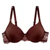 Sujetador Push-Up Sexy de Encaje Zeriluna, Lencería Sencilla de Encaje Tallas Grandes, Artículo Popular Transfronterizo en Europa y América