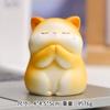 Adornos de Gato Furui de Dibujos Animados Adornos Lindos de Gato de Resina Manualidades de Resina para Escritorio de Oficina