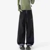 Pantalones de Soft Shell a Prueba de Tres Elementos Dopamine para Exteriores con Pierna Curva Otoño Nuevo Marca Trendy para Parejas Elásticos Patchwork Americano Pantalones Deportivos