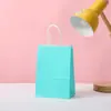 Saco de papel Custom Express embalagem para viagem saco de papel Kraft saco para presente de aniversário de roupas saco de papel Kraft criativo