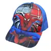 Gorra de red Spiderman Ultraman para niños transfronteriza gorra de béisbol de dibujos animados princess europea y americana sombrero de sol transpirable