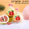 Saco de toranja, saco de embalagem de frutas, saco universal de preservação para toranja com grânulos de areia, saco de presente plástico de toranja com mel, saco especial para toranja