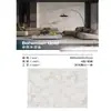 Foshan Réplica Piedra Sinterizada Esmaltada Pared de Fondo para TV Sala de Estar Azulejo 800x2600 Veta Continua Losa Grande Moderna Lujo Ligero