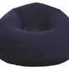 Silla Plegable Portátil de Ocio para una Persona para Exteriores y Interiores, Sillón Sofá para Dormitorio Balcón, Sofá Perezoso Inflable de Terciopelo