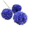 Simulación de 3 Hortensias Romanas Bola de Cebollín Boda Camino Guía Hortensia Flor de Mesa Arreglo de Escenario Accesorios de Fotografía de Boda
