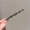Pinza para el Cabello para Mujer, Pasador para Flequillo, Pinza para el Frente, Pinza Lateral para la Oreja, Pasador con Pedrería, Pasador de Lujo Ligero de Gama Alta