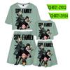 Casa de brincar espiã fonte transfronteiriça verão sexy 3D manga curta simples saia evasê conjunto de duas peças roupa feminina