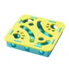 Juguete para Gatos Auto-Entretenimiento Gadget para Aliviar el Aburrimiento para Gatitos y Mascotas, Laberinto Rompecabezas para Gatos, Campana para Gatos para Pinchar Agujeros, Juguete de Fieltro para Gatos
