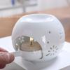 Forno Criativo de Cerâmica Oco para Aromaterapia, Vela, Forno para Óleo Essencial, Luz Noturna, Tipo Bola Tambor, Lâmpada de Incenso, Vendas Diretas de Fábrica para Casa