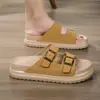 Sapatos femininos exclusivos de sola grossa para cross-border, material EVA, novo estilo de verão, chinelos para atividades ao ar livre, antiderrapantes, versáteis, disponíveis na SHEIN e TEMU