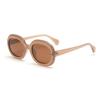 T7104 Gafas de Sol Polarizadas TR90 Transfronterizas Europeas y Americanas Gafas de Sol para Mujer Marco Grande Lisas Nuevas Ins Celebridad de Internet Retro