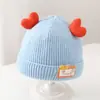Gorro para Bebé Gorro de Bebé Lindo Súper Lindo de Punto para Primavera y Otoño Gorro de Lana para Niños Estilo Coreano Niños y Niñas Otoño e Invierno Bebés
