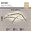 Luz de Sala de Estar LED 2024 Moderna Minimalista Teto Full Spectrum Ultra-fina Proteção para os Olhos Quarto Luz Regulagem Contínua