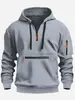Sudadera de Terciopelo Nueva Otoño e Invierno Transfronteriza 2025 Sudadera con Capucha y Cremallera Deportiva Casual Europea y Americana Chaqueta Sudadera Top