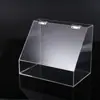 Migu Acrílico Transparente à Prova de Poeira Caixa de Armazenamento Bolsa para Sapatos Roupa Armário de Vinho Prateleira de Exibição Artesanato Feito à Mão Caixa de Proteção