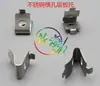 Accesorios de Soportes para Estantes de Vidrio de Gabinete Agujero Cruzado de Aluminio Pilar A Barra A de Acero Inoxidable Mueble Armario Zapatero Estante de Exhibición