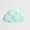Nuevos accesorios de dibujos animados con forma de nube con diamantes, funda de teléfono linda estilo ins, kit de material de pegamento de crema, pasadores decorativos para el cabello, dijes para zapatos