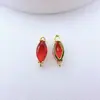 Colgante Doble Chapado Conserva Color Cobre Chapado Colgante Pequeño Accesorios DIY Conector Colgante Arete Pulsera Materiales