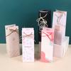 Bolsas de Regalo de Papel Kraft de Alta Gama, Bolsas Comerciales para Compras de Ropa, Bolsas de Regalo para Café y Té con Leche, Se Pueden Imprimir con Logo