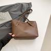 Nova bolsa de mão de grande capacidade para primavera, bolsa feminina de ombro para estudantes universitários, bolsa portátil para mulheres, bolsa tote para deslocamento diário