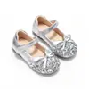 Sapatos de Cristal para Meninas Sapatos de Princesa Elsa Novo Estilo Primavera/Outono 2026 Sapatos Individuais para Bebê Sapatos de Couro para Apresentação Infantil Sapatos de Festa